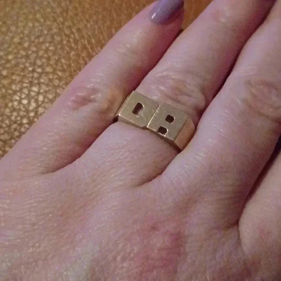 💙🌹Gold plated men's ring - Picture 3 of 7